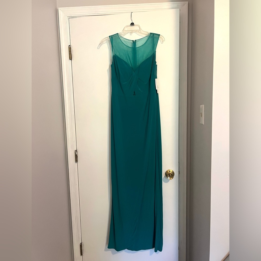 Teal Long Dress